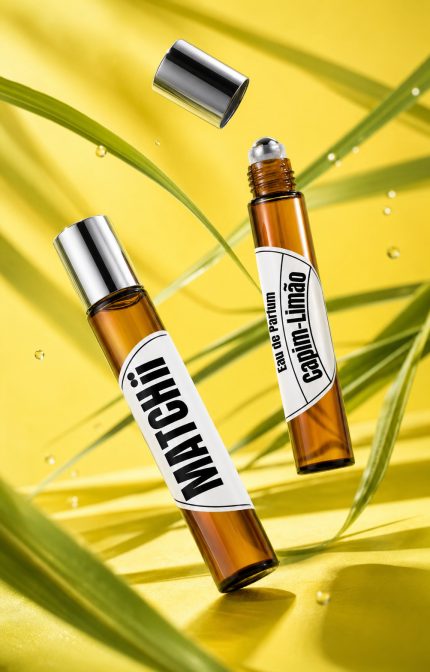 O capim-limão domina a composição com seu frescor aromático vibrante, criando uma aura revigorante que acalma e estimula ao mesmo tempo — a sensação de banho tomado, de pele limpa e respiração livre.