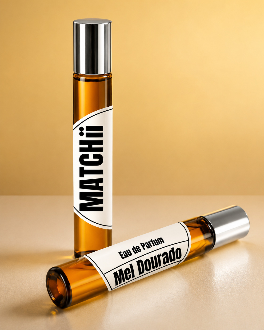 Perfume Roll-on Mel Dourado 10 ml Mel dourado é o tipo de fragrância que chama atenção de forma sutil, deixando um rastro delicadamente doce e sereno por onde passa — uma sensação aconchegante e acolhedora do início ao fim.